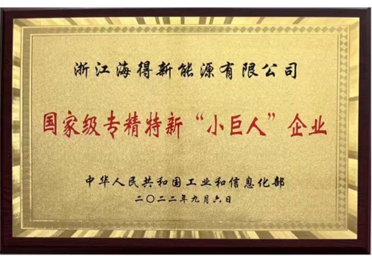 國(guó)家(jiā)級專精特新“小(xiǎo)巨人(rén)”企業(yè) 國(guó)家(jiā)級專精特新“小(xiǎo)巨人(rén)”企業(yè)